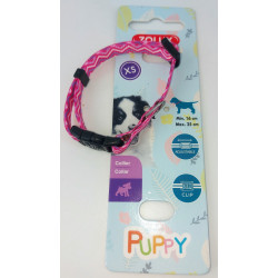 Colar PUPPY PIXIE. 8 mm .16 a 25 cm. cor-de-rosa. para cachorros ZO-466741ROS Colarinho de cachorro