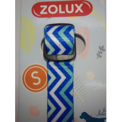 ZO-466744BLE zolux Collar PUPPY PIXIE. 13 mm .25 a 39 cm. de color azul. para los cachorros Collar para cachorros