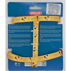 ZO-466740JAU zolux Aprovecha el mascotte del cachorro. 13 mm. de 27 a 42 cm. de color amarillo. para cachorros arnés para perros