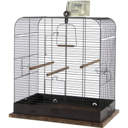 zolux Cage RETRO MADELEINE. 37.5 x 57 x hauteur 62 cm. pour oiseaux. Cages oiseaux