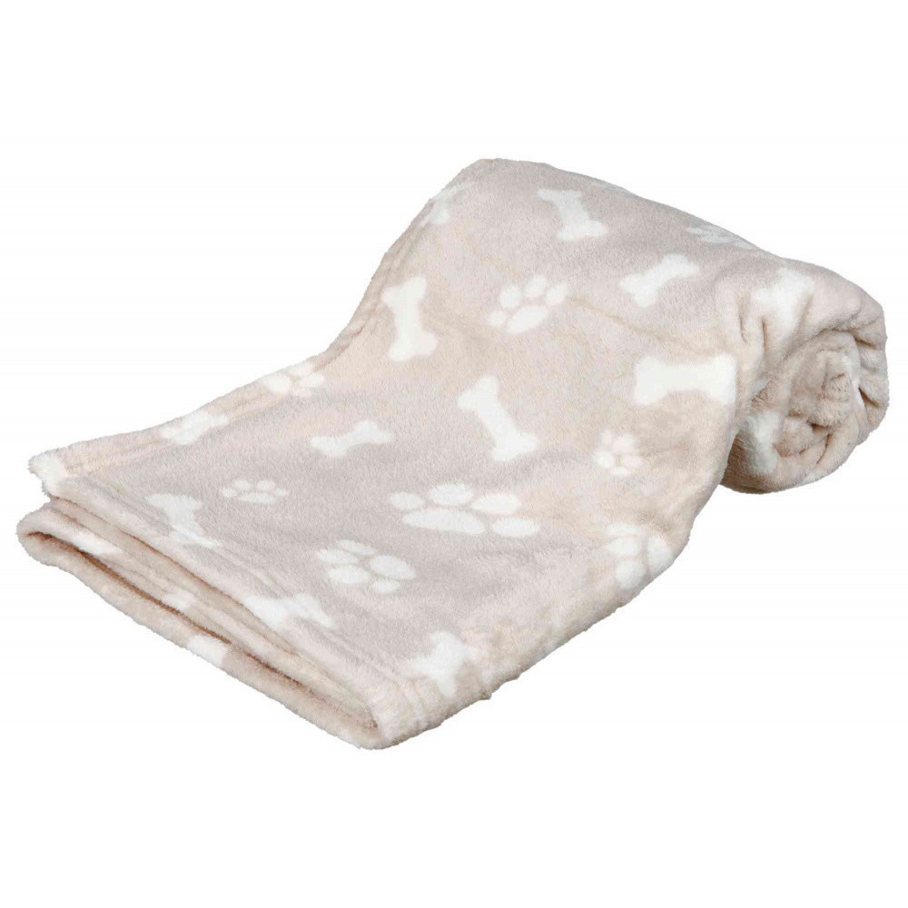O cobertor do Kenny. Tamanho L-XL. 150 × 100 cm. cor bege. para cão. TR-37167 manta de cão