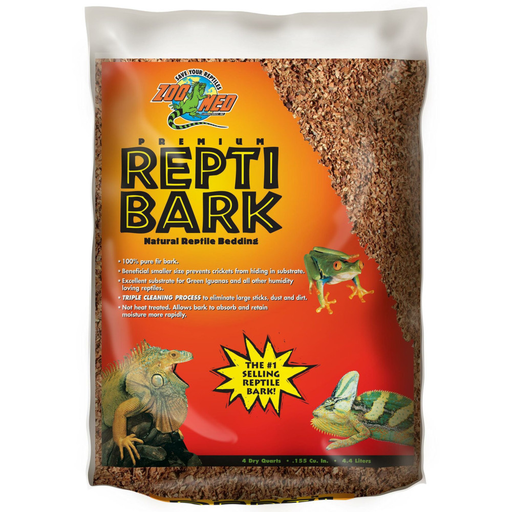 Zoo Med Ecorce reptibark 4.4 litres pour reptiles Substrats