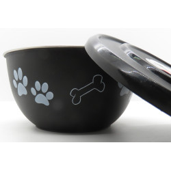 Flamingo Kena bowl with lid ø15 cm 800 ml for dogs Bowl, bowl