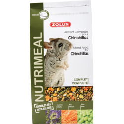 zolux Compound food for Chinchillas. 800 g. sachet for rodents. Nourriture chinchillas