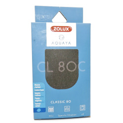 zolux Filtro per pompa classic 80, filtro a schiuma di carbone CL80 C x 4 per acquario. ZO-330208 Supporti filtranti, accessori
