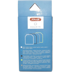 zolux Filtre pour pompe classic 80, filtre CL80 C mousse charbon x 4 pour aquarium. Masses filtrantes, accessoires