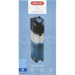 zolux Filtration intérieure classic 120 zolux 6 W pour aquarium de 80 à 120 L. pompe aquarium