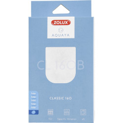 zolux Perlonfilter CL 160 B x 4 . für Aquarienpumpe classic 160. ZO-330216 Filtermassen, Zubehör