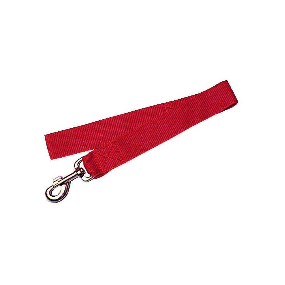 Nylon riem XL. lengte 60 cm. rode kleur. riem voor honden zolux ZO-463624R hondenriem