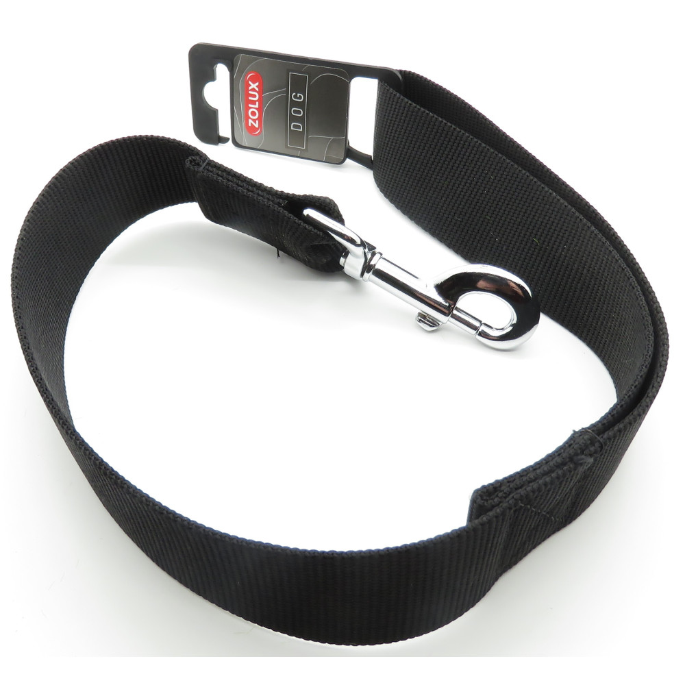zolux Nylon leash XL. length 60 cm. black color. leash for dogs dog leash
