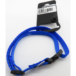 ZO-463800BL zolux collar de nylon . tamaño 25 - 35 cm . 10 mm . color azul . para el perro. Cuello de nylon