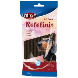 Trixie dog treat "Soft Snack Rotolinis" with beef 120 g or 12 pieces Nourriture