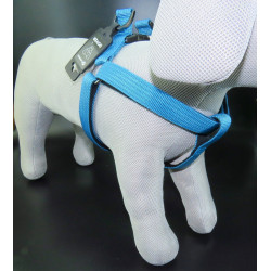 Jannu Blue Harness tamanho S 25-45 cm 15 mm para cães FL-516940 arreios para cães