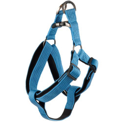 Flamingo Jannu blue harness size L 40-70 cm 25 mm for dogs dog harness