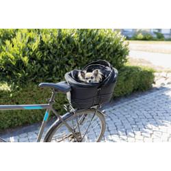 Trixie Panier vélo pour porte-bagages étroits pour chien max 6 kg. 