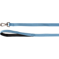Chumbo de cão jannu azul 1 metro 20 mm. FL-516929 trela de cão