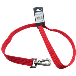Flamingo Pet Products Red jannu leash 1 meter 20 mm for dog. dog leash