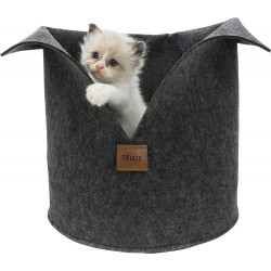 Trixie Reading bed in felt (polyester) Dimensions: ø 30 cm. for cat Sleeping
