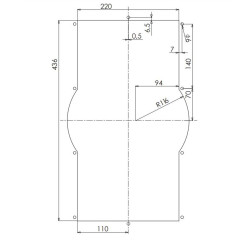 Weltico Design Skimmer A400 für Panel und Liner für Pool 92386 WEL-250-0121 skimmer