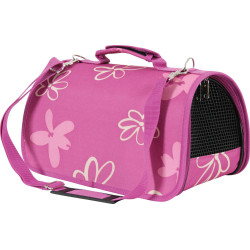 zolux Carrying basket Flower. size S. color Plum. for cat or dog. carrying bags