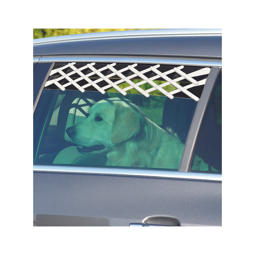 ZO-403019 zolux Rejilla de seguridad de la ventana del coche. para el perro. Montaje del coche