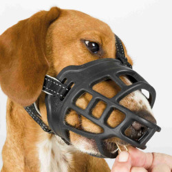Trixie Muzzle Flex, silicone Size: S for Jack Russell Terrier. Muzzle