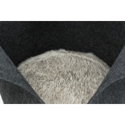 Trixie Reading bed in felt (polyester) Dimensions: ø 40 cm. for cat Bedding