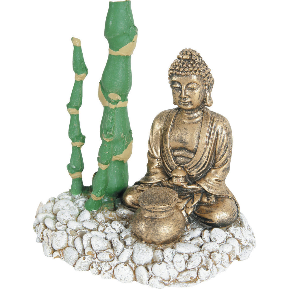 zolux Diffuseur bouddha bambou . 13 x 9 x 12 cm. décoration aquarium Décoration et autre