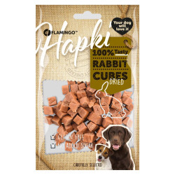 Flamingo Candy cubes of rabbit. Hapki BBQ. for dogs . 85 g. gluten free. Rabbit