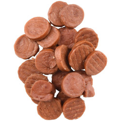 Flamingo Pet Products Bunny candy pieces. Hapki BBQ. for dog . 85 g. gluten free. Nourriture