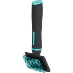 zolux SLICKER brush with soft bristles size S, 6.2 x 5 x 17.3 cm. ANAH range for dogs Brush