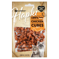 Flamingo Pet Products Soft Chicken Cubes for cats 85 g gluten free Cat treats