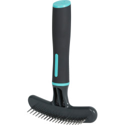 zolux 20 teeth curry comb, 12 x 3 x 17.3 cm. ANAH range, for dogs. Brush