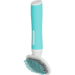 zolux Soft pimpled brush, size XS, length 16.5 cm. ANAH range, for puppy. Brush