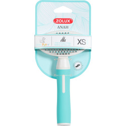 zolux Retractable soft pimple brush, size XS. 17 cm. ANAH range, for puppies. Brush