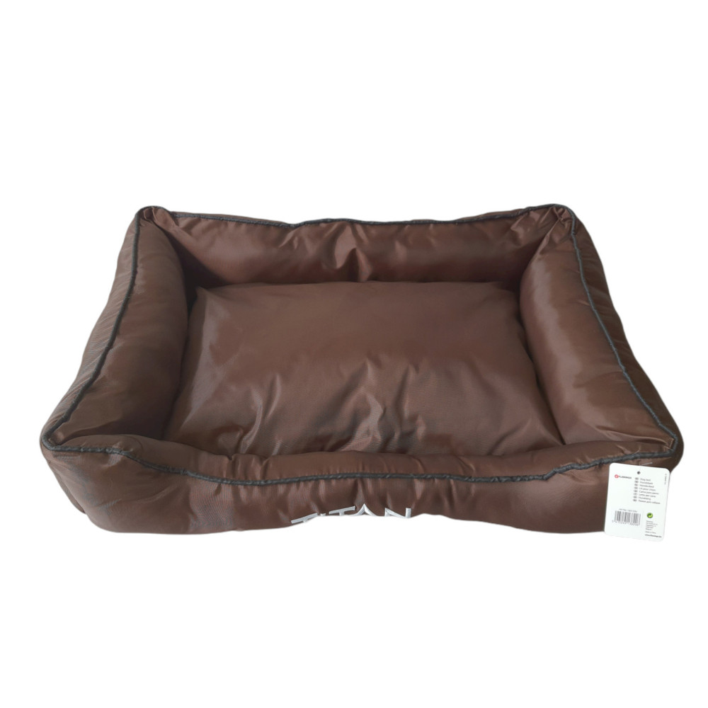 Flamingo Cushion Titan, brown. size 80 x 60 x 15 cm. for dog Dog cushion