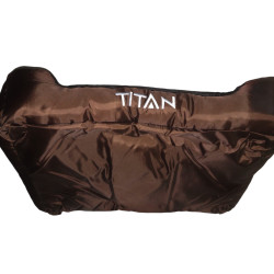 Poduszka Tytan, brązowa. rozmiar 80 x 60 x 15 cm. dla psa FL-1031234 Flamingo