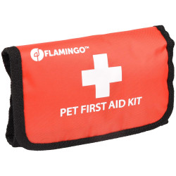 Flamingo Pet Products Erste-Hilfe-Set. Größe 18 x 12 x 4 cm. für Haustiere. FL-520582 Hygiene und Gesundheit des Hundes