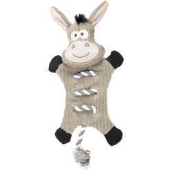 Brinquedo de pelúcia Cordy Donkey 46 cm para cães FL-517351 Jogos de cordas para cães