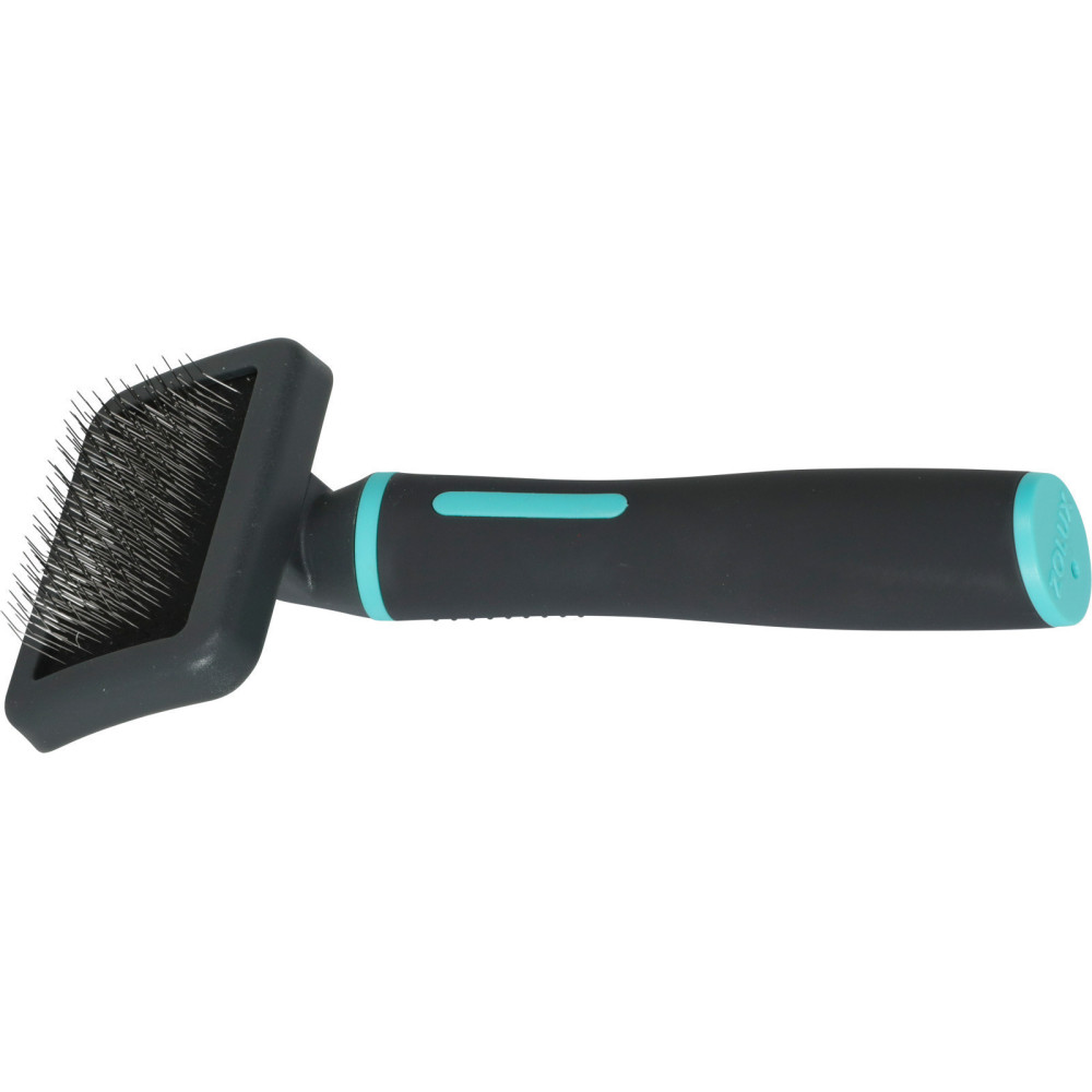 zolux Brush SLICKER. size S. 7,3 x 5 cm length 17,8 cm, ANAH. range for dog. Brush