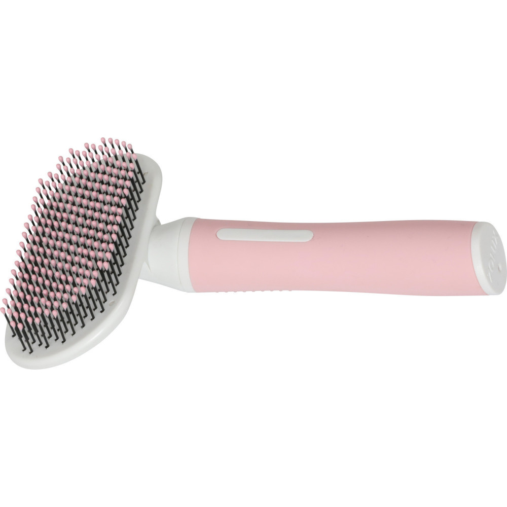 zolux SLICKER brush with soft pin size M, 8.8 x 5.5 x 17 cm. ANAH. range for cats Brush