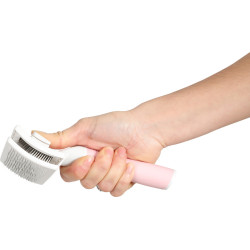 zolux Retractable SLICKER brush size S. 7.5 x 5 x 17.5 cm. ANAH range for cats Beauty treatment