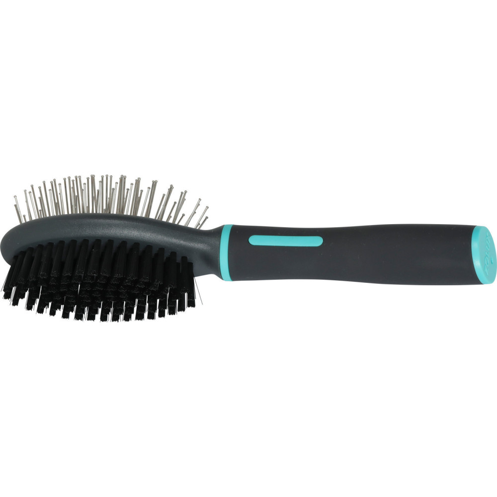 zolux Double brush size S, 5.5 x 5.7 x 22 cm. ANAH. range for dogs. Brush
