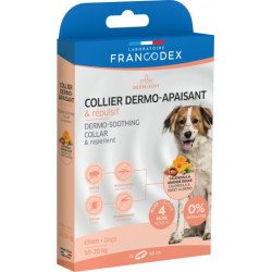 Francodex Dermo-soothing and Repulsive Collar For Dogs from 10 kg to 20 kg pest control collar