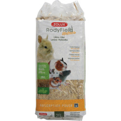 zolux Rodyfield Natural Litter, 25 Liters, for rodents. 1kg. Litter and shavings for rodents