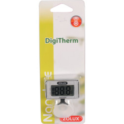 zolux Elektronisches Thermometer mit Saugnapf für das Aquarium. ZO-334820 Thermometer