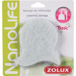 Zolux Eponge de nettoyage Basic pour aquarium couleur blanche Entretien, nettoyage aquarium