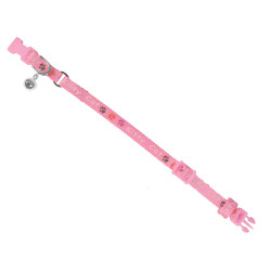 Vadigran Halskette Kätzchen KITTY rosa 16-25cm x 8mm VA-16585 Halsband