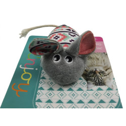 zolux Kali grey mouse. Size 14 x 5 cm. with catnip. Cat toy Games with catnip, Valerian, Matatabi