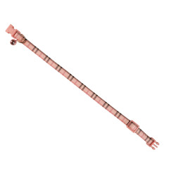 Coleira do gato ECOSSAIS rosa 20-30cm x 10mm VA-16562 Colar
